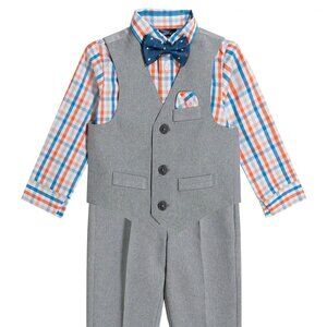 Nautica 2pc Gray Suit Vest + Pants